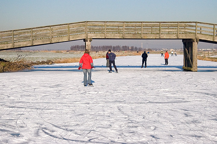Wonderful ice, wonderful weather, wonderful skating!