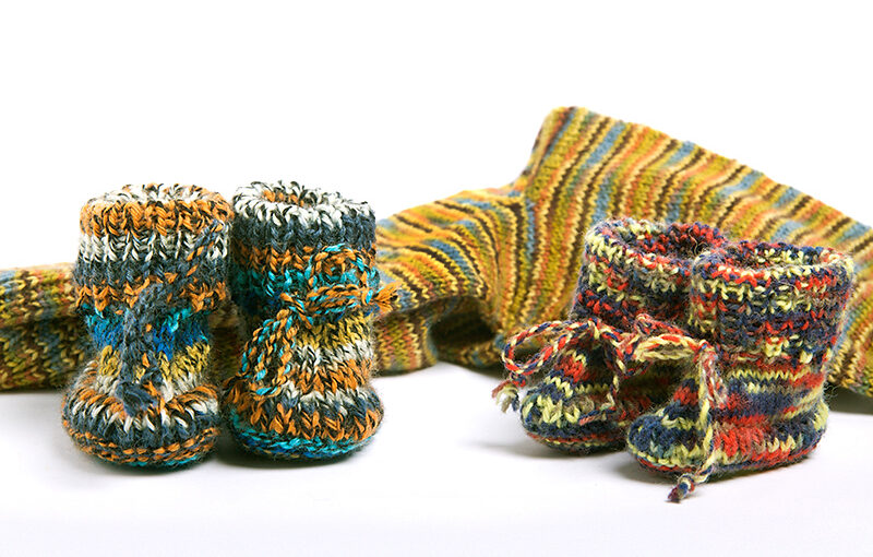 For large and small feet. Some presents to be send away.