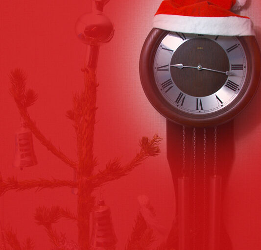 Dec 27 – Christmas clock