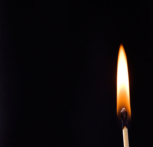Jan 16 – Burning match