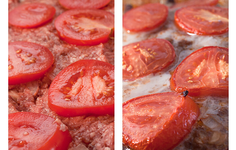 Oct 17 – Meatloaf with tomatoes
