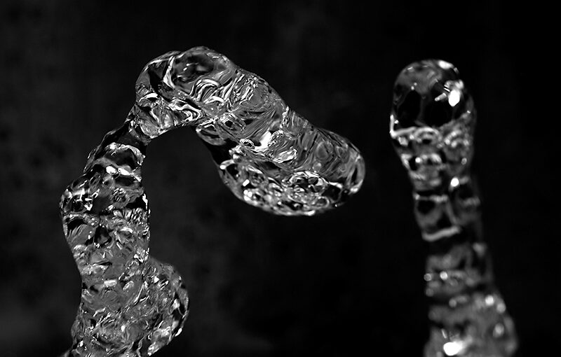 Playing with water in my kitchen sink