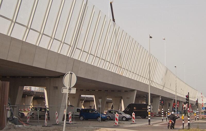 Another snapshot on my way home. A new highway and another tunnel