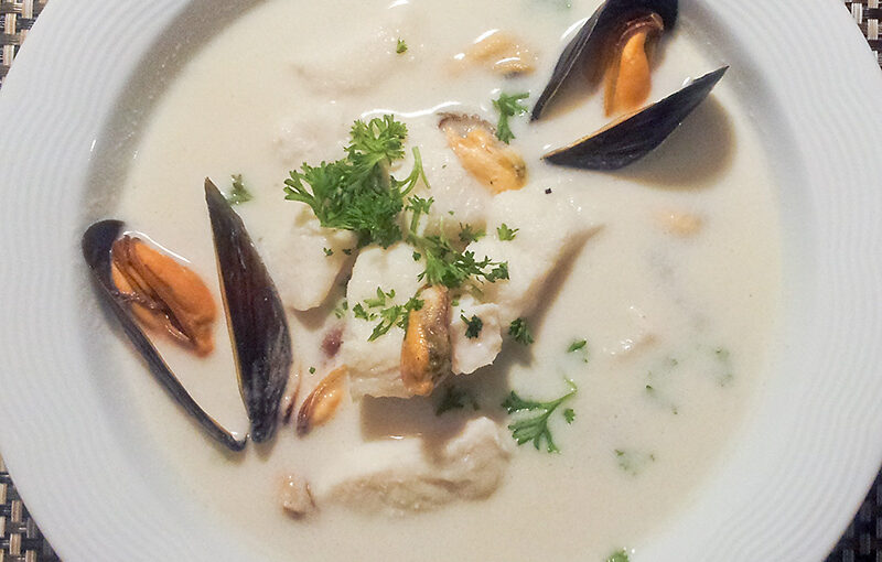 Jan 11 – Mussel soup