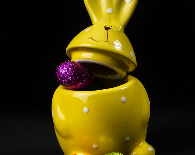 One month before Easter. Good excuse to eat some chocolate eggs.