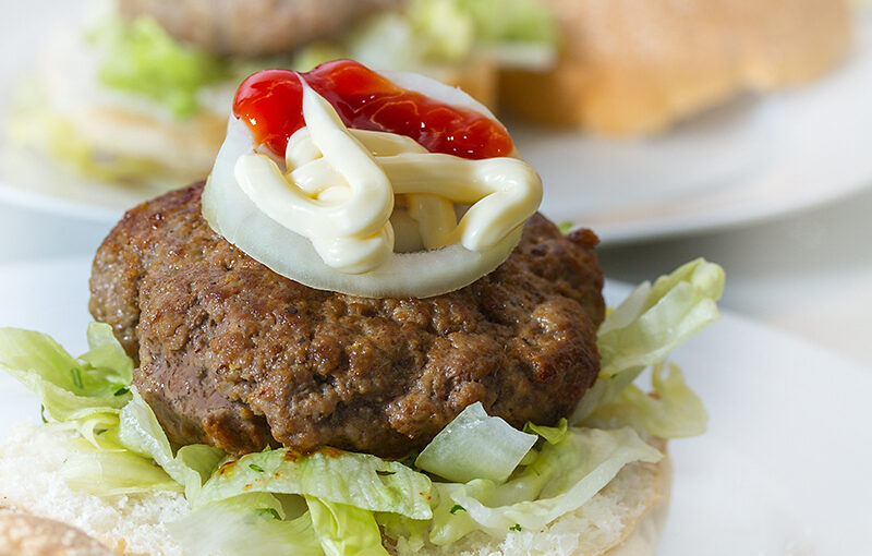 Mar 17 – Home made burger