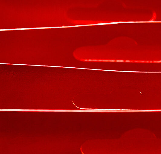 Jan 31 – Abstract in red