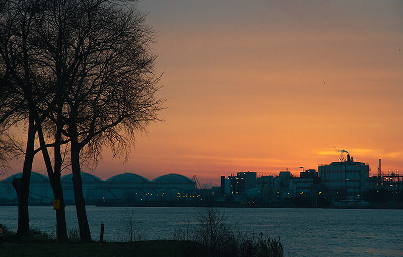 Sunrise this morning on my way to work