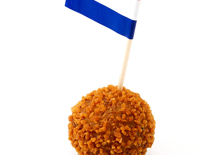 "Bitterbal". Nice snack while watching soccer.