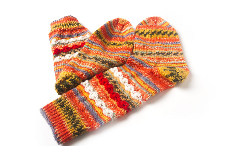 My wife finished another pair of socks. One pair more to go and sock #100 is on http://socks.hajeka,com