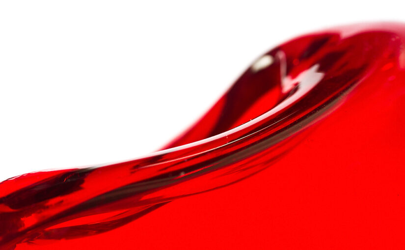 Feb 14 – Red glass