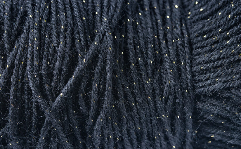 Dark, but I liked the glitter. Will be used for Christmas socks :)