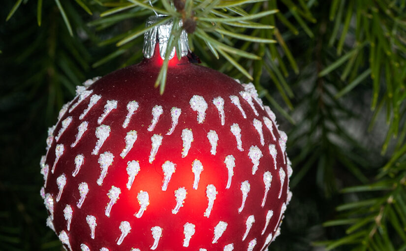A glimpse of my Christmas tree. Merry Christmas everyone!
