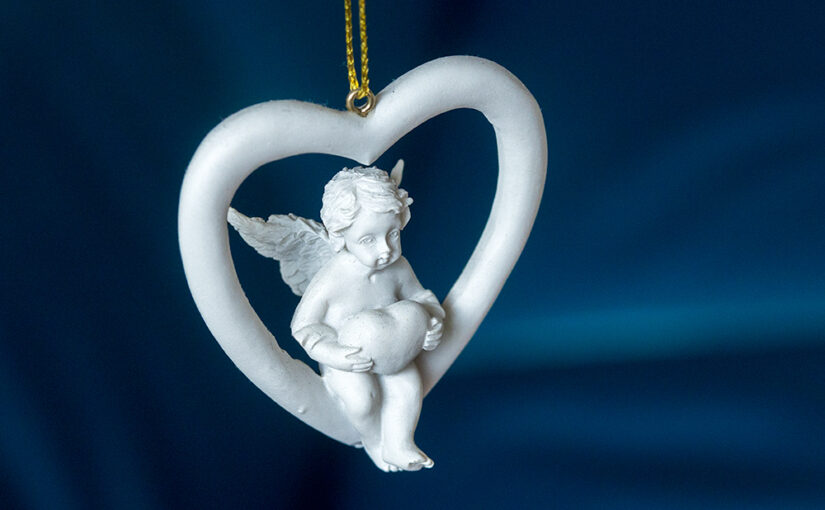One of the angels in the house
