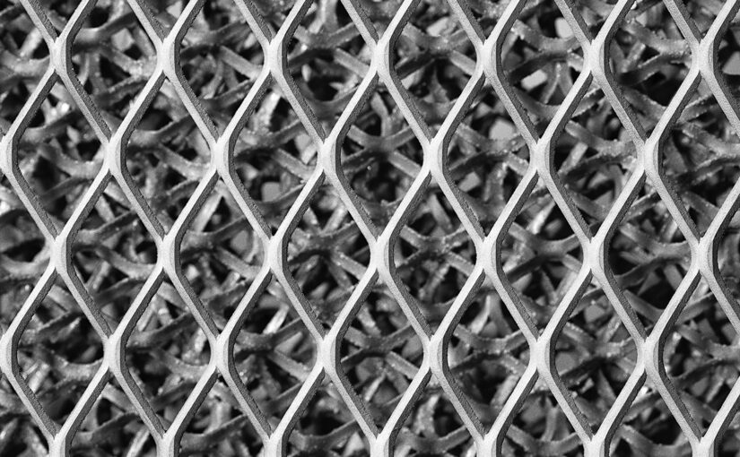 Backside of a hood filter