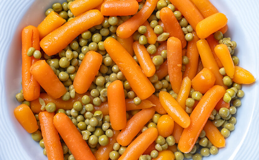 Peas and carrots